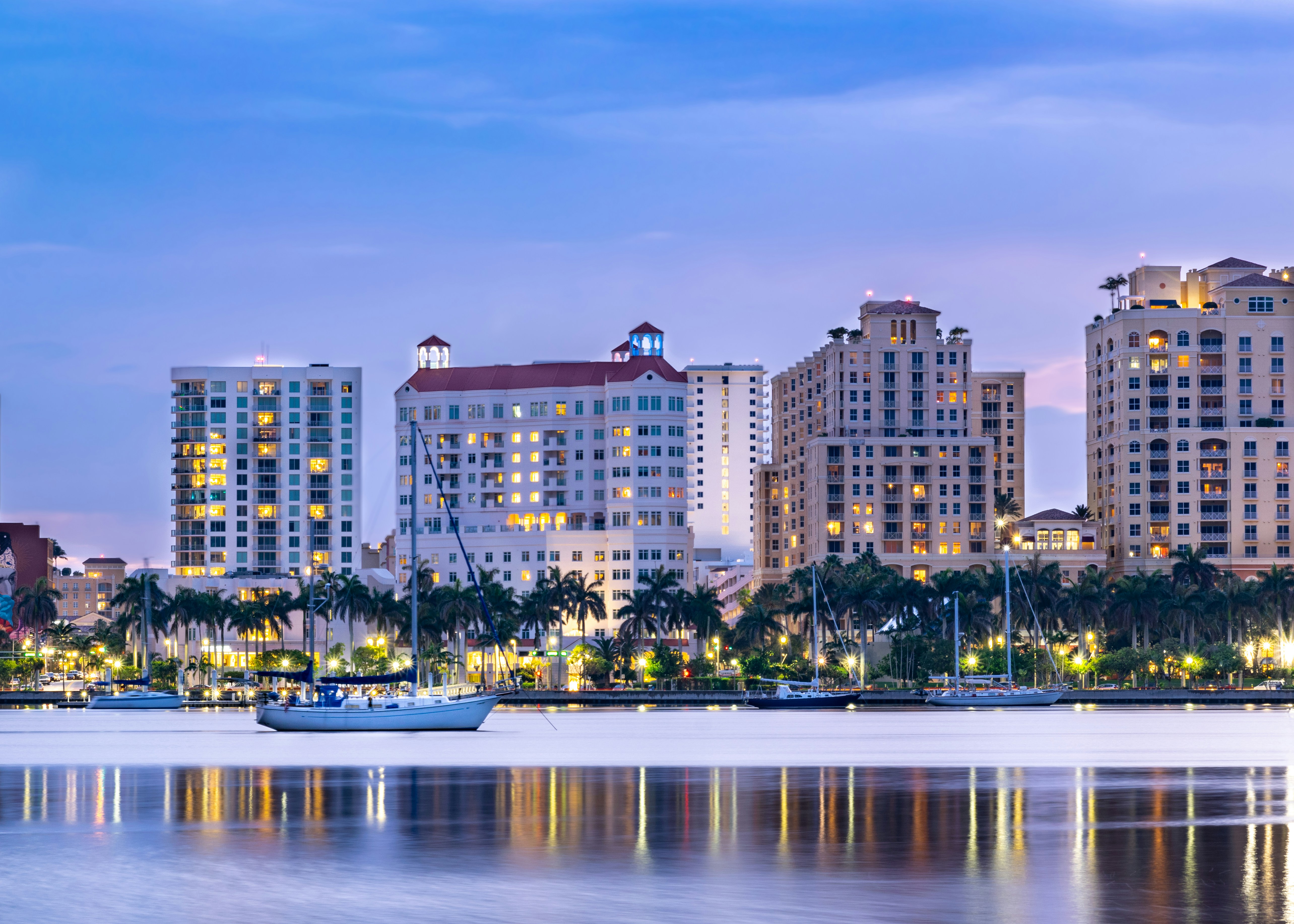 High-rise Florida condominium exterior